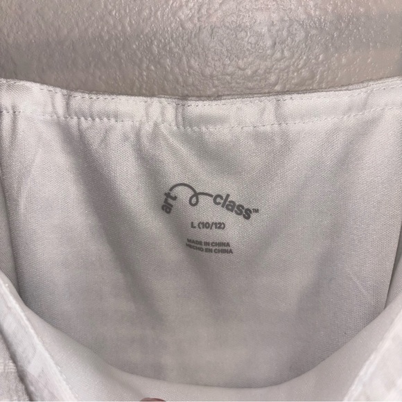 White Spaghetti strap Top Size 10-12 - Picture 2 of 4